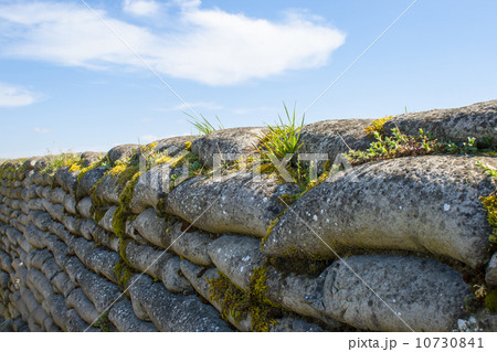 Trench of death sandbags world war one 10730841