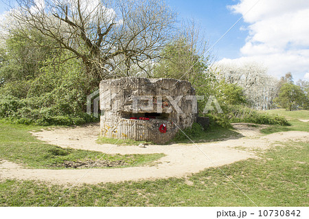 bunker of world war on hill 60 Belgium 10730842