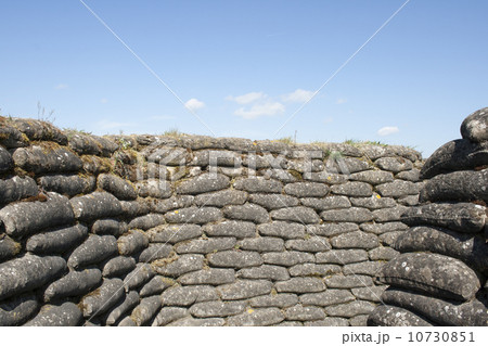 Trenches of death WW1 sandbag flanders fields Belgium Trenches of death WW1 sandbag flanders fields Belgium 10730851