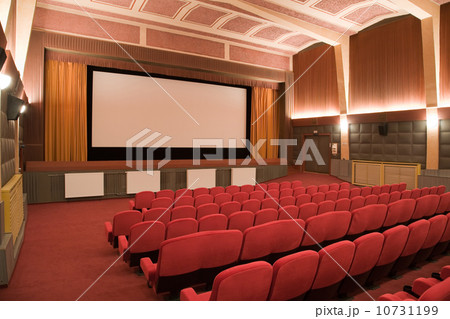 Empty cinema auditorium Empty cinema auditorium 10731199