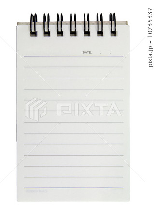 notebook with lined 10735337