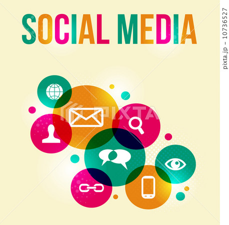 social network concept colorful background social network concept colorful background 10736527