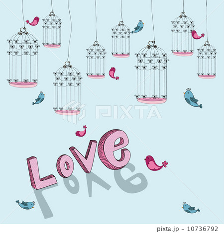 Valentine free bird love background Valentine free bird love background 10736792
