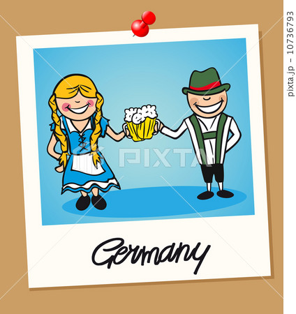 Germany travel polaroid people Germany travel polaroid people 10736793