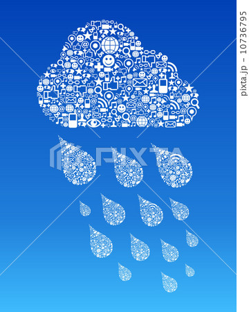 Cloud computing social media background Cloud computing social media background 10736795