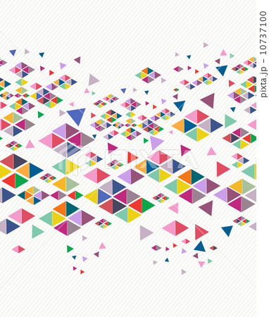 Trendy vintage hipster geometric seamless pattern. 10737100