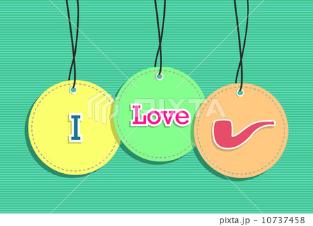 Hanging hipster badges 10737458