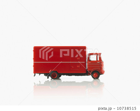 Studio shot of toy truck Studio shot of toy truck 10738515