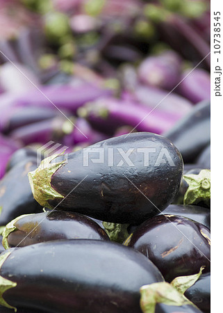 Pile of eggplant 10738545