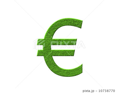 Studio shot of Chili Powder making Euro Symbol on white background 10738770