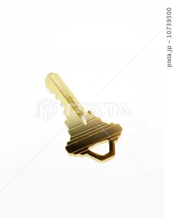 House key on white background 10739500