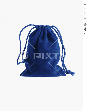 Blue drawstring bag 10739701