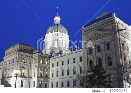 USA, Indiana, Indianapolis, State Capitol Building USA, Indiana, Indianapolis, State Capitol Building 10740172