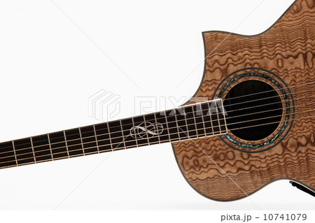 Close-up view of acoustic guitar 10741079