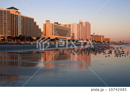 USA, Florida, Daytona Beach, Waterfront hotels USA, Florida, Daytona Beach, Waterfront hotels 10742085