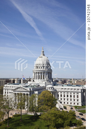 USA, Wisconsin, Madison, State Capitol Building USA, Wisconsin, Madison, State Capitol Building 10742348