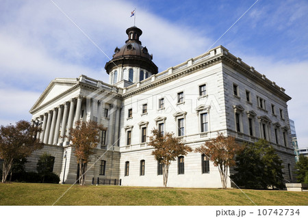 USA, South Carolina, Columbia, State Capitol 10742734