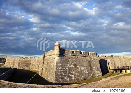 USA, Florida, St. Augustine, Ancient fort 10742864