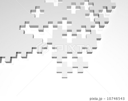 White puzzle 10746543