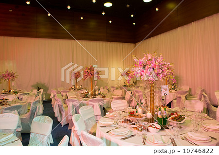wedding decorations in pink colour 10746822