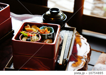 和カフェの重箱ランチ１ 10754895