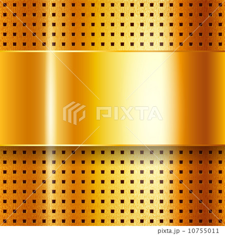 Scratched, on gold chrome background Scratched, on gold chrome background 10755011