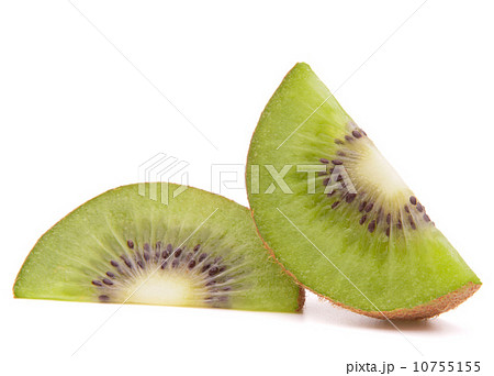 Sliced kiwi fruit segment Sliced kiwi fruit segment 10755155