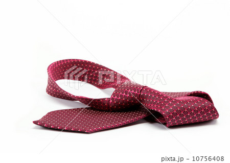 Luxury tie on white background 10756408