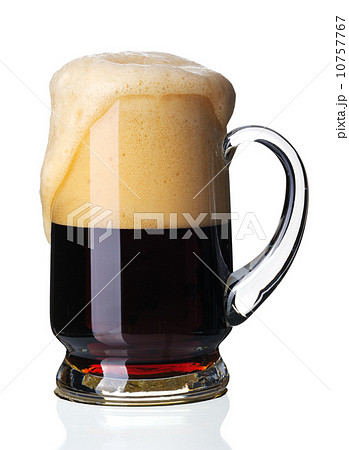 Glass of dark beer, isolated. Glass of dark beer, isolated. 10757767