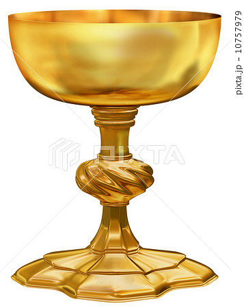 Ornate Golden Chaliceのイラスト素材