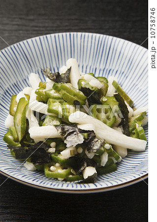 オクラと山芋の磯和え オクラと山芋の磯和え 10758746