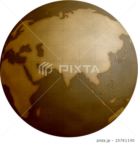 アンティーク風な地球儀 のイラスト素材 [10761140] - PIXTA