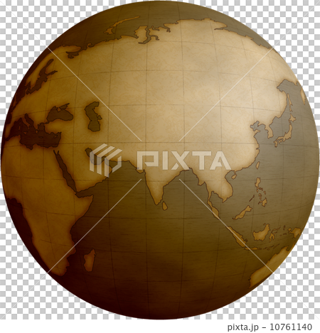 アンティーク風な地球儀 のイラスト素材 [10761140] - PIXTA