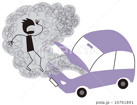 故障した車 故障した車 10761891