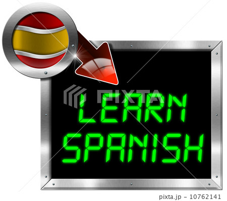 Learn Spanish - Metal Billboard 10762141