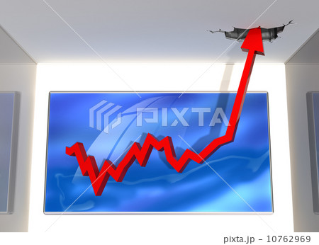 Sharp upturn 10762969