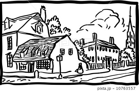 Village landscape 10763557