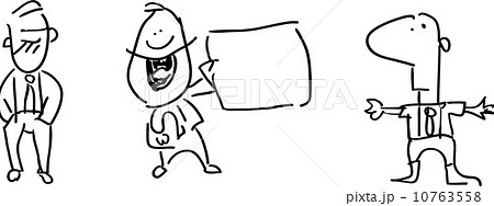 Three business men 10763558