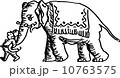 Man leading an elephant 10763575