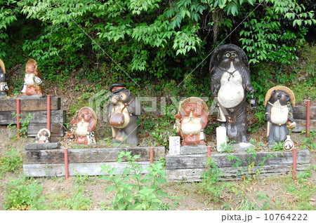 たぬきの駅員さん 10764222