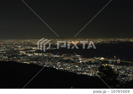 六甲山・天覧台からの夜景 10765009