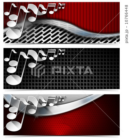 Three Musical Banners - N4 10766448