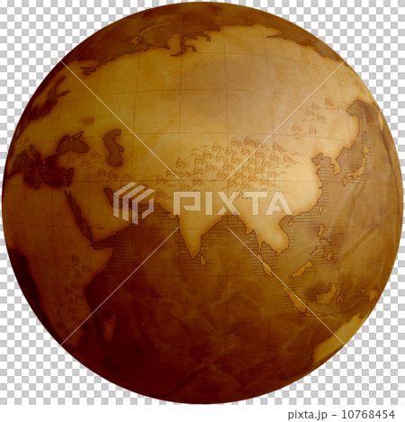 アンティーク風な地球儀 のイラスト素材 [10768454] - PIXTA