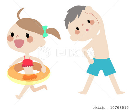水着の子供たち 水着の子供たち 10768616