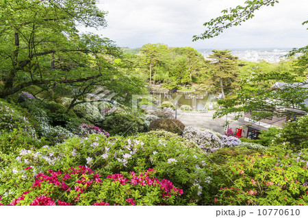 千秋公園内の秋田藩主・久保田城の城趾 千秋公園内の秋田藩主・久保田城の城趾 10770610