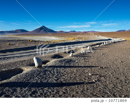 Gravel road on Altiplano 10771869
