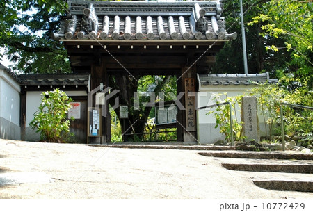 京都恵心院の総門風景 10772429