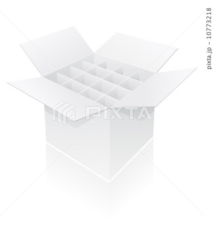 packing box for bottle vector illustration 10773218