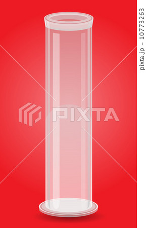 glass test tube vector illustration 10773263