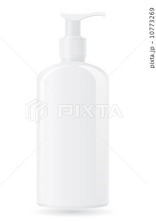 plastic bottle with a spray vector illustration 10773269